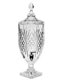 Godinger Dublin Beverage Dispenser - 1 Gal^ Glass