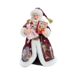 Kurt S Adler Fabriche Musical Nutcracker Santa, Fa0139, Kurt Adler^ Clothtique/Fabriche Santas