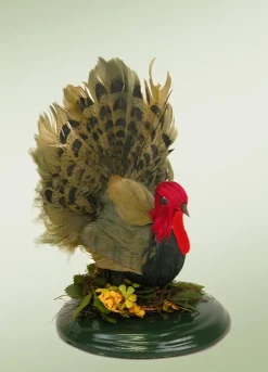 Byers Choice Fall Turkey On Base, , 670^ Byers Choice