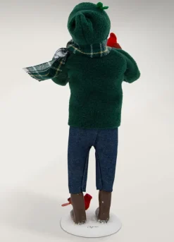 Byers Choice Family With Cardinals Man, , 111M^ Byers Choice Carolers