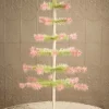 Bethany Lowe Feather Tree Green With Pink Tips 24″^ Easter
