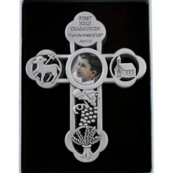 Online First Holy Communion Photo Cross Speciality