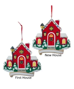 Kurt S Adler First Home And New Home Ornaments For Personalization, 2 Asst, C6456, Kurt Adler^ Resin
