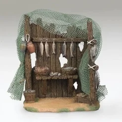 Fontanini Fish Shop, 5", , 55603^ Resin