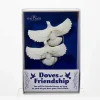 Kurt S Adler Friendship Dove Ornaments For Personalization, 2-Piece Box Set, C6699, Kurt Adler^ Resin