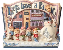Enesco Frosty The Snowman Storybook^ Resin