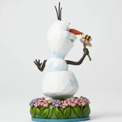 Enesco Frozen Olaf, With Flower^ Resin
