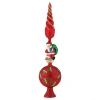 Kurt S Adler Glass Santa Un-Lit Treetop, 16", Gg0497, Kurt Adler^ Glass