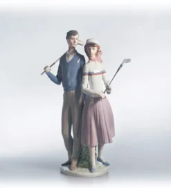 Online Golfing Couple Lladro