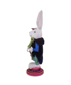Kurt S Adler Hollywood Aiw Nutcrackers™ White Rabbit Nutcracker, Ha0382, Hollywood, Kurt Adler^ Nutcrackers/Smokers
