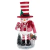 Shop Hollywood Nutcrackers™ Snowman Candy Nutcracker, Ha0518, Kurt Adler Speciality