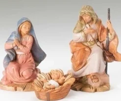 Fashion Holy Family Fig Centennial Coll, Fontanin, 3Pc St 5", 51550 5"