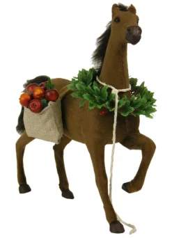 Byers Choice Horse With Christmas Treats, , 4324B^ Byers Choice