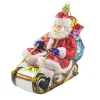 Online Huras, Santa On Sleigh Christmas Toboggan, S611 Novelty