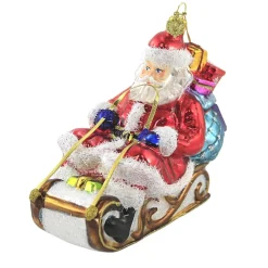 Online Huras, Santa On Sleigh Christmas Toboggan, S611 Novelty