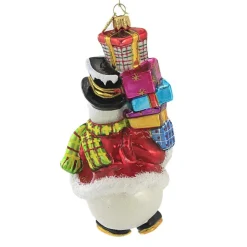 Cheap Huras, Stacked Snowman With Gifts For Christmas, S594 Novelty