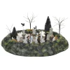Clearance Hv, Animated Ghosts In Graveyard, 6005552, Halloween Village Halloween Village