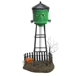 Discount Hv, Frankenstein's Water Tower, 6007706, Halloween Village Speciality