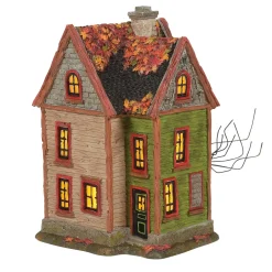 Department 56 Hv, Halloween Spider House, 6005481, Halloween Village^ Resin