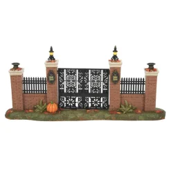 Department 56 Hv, Haunted Mansion Gate, 6010468. Halloween Village^ Halloween General