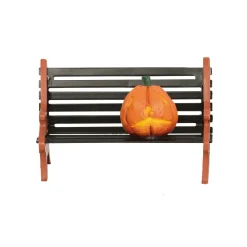 Department 56 Hv, Haunted Pumpkin Bench, 6003226, Halloween Village^ Halloween General