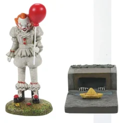 Department 56 Hv, It & The S.S. Georgie Set Of 2, 6007163, Halloween Village^ Halloween General