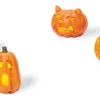 Hot Hv, Lit Jack-O-Lanterns (Set Of 6), 810798, Halloween Village Halloween Village