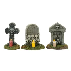 New Hv, Spooky Graveyard Vigil, 4057627, Halloween Village Village Accessories