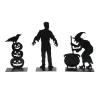 Department 56 Hv, Spooky Silhouettes St/3, 6011479, Halloween Village^ Halloween General