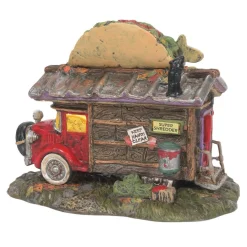 Online Hv, Taco Tombsday Taco Truck, 6011448, Halloween Village Snow Village