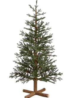 AllState 5'Hx35"D Angel Pine Slim Tree Wood Trunk, Yta695-Gr, Floral^ Un-Lit Trees