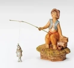 Shop Jada Little Boy Fishing 5", , 59800 Resin Nativity