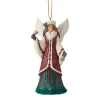 Fashion Jim Shore, Angel With Hand Bell Ornament, 6006600, Heartwood Creek Jim Shore