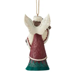 Fashion Jim Shore, Angel With Hand Bell Ornament, 6006600, Heartwood Creek Jim Shore
