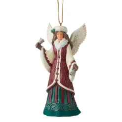 Cheap Jim Shore, Angel With Hand Bell Ornament, 6006600, Heartwood Creek Religious