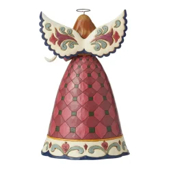 Discount Jim Shore, Nativity Angel W/Peace Banner, 6006649, Heartwood Creek Resin Nativity