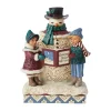 Outlet Jim Shore, Victorian Snowman And Carolers, 6006594, Heartwood Creek Jim Shore