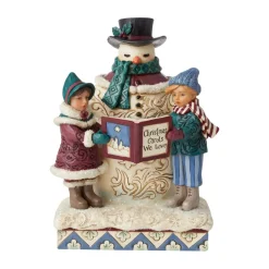Outlet Jim Shore, Victorian Snowman And Carolers, 6006594, Heartwood Creek Jim Shore