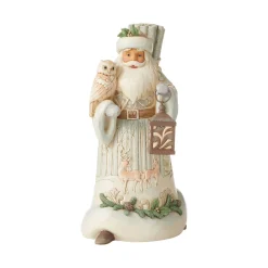 Enesco Jim Shore, Woodland Santa With Owl/Lantern, 6006578, Heartwood Creek^ Santas