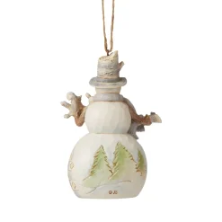 Enesco Jim Shore, Woodland Snowan/Animals Orn, 6006587, Heartwood Creek^ Resin