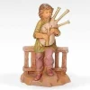 Cheap Jonas, Boy Bagpiper Nativity Figure, Fontanini, 5" 5"