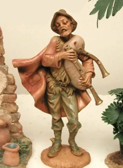 Best Sale Josiah With Bagpipes, 7.5", , 52852 Religious