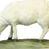 ANRI Woodcarvings Koult - Sheep Grazing^ Wood