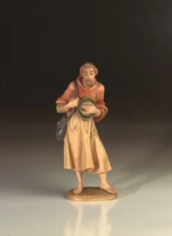 Cheap Koult - Shepherd With Pouch Anri Woodcarvings