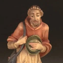 Cheap Koult - Shepherd With Pouch Anri Woodcarvings