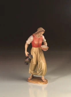 Shop Koult - Woman With Jug Anri Woodcarvings