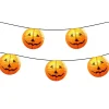 New Large Pumpkin Faced Lanterns With Lights, Hw1630, 27"