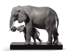 Best Sale Leading The Way, Elephants Lladro