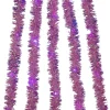 Kurt S Adler 100-Light Purple Iridescent Tinsel Cascade Purple Superbright Light, Ad1001Pupu^ Garlands (Tree)