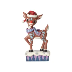 Online Lighted Rudolph Wearing Hat Jim Shore